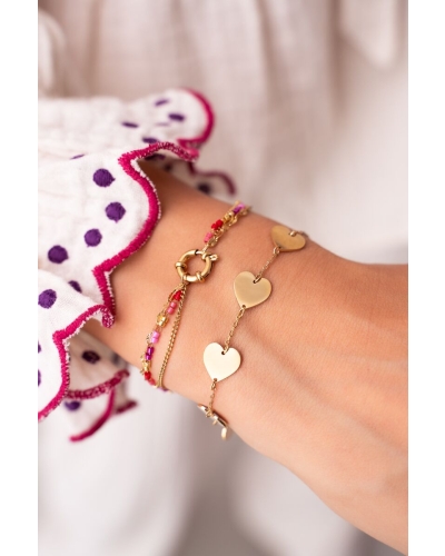 My Jewellery ARMBAND MET HARTJES GOUD