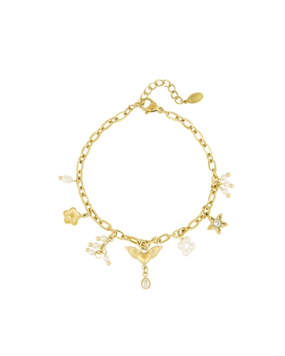 Gossip BEDELARMBAND ANGEL GOUD