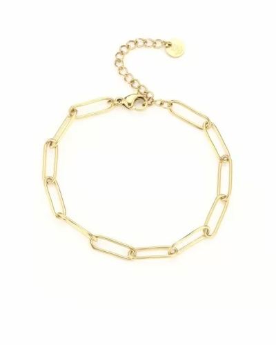 SCHAKELARMBAND GOUD