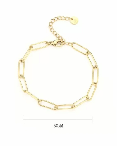 SCHAKELARMBAND GOUD
