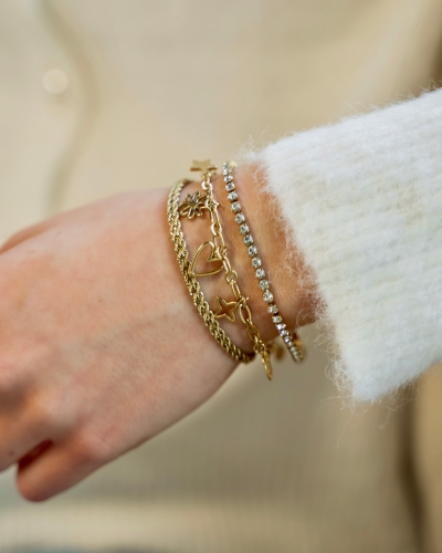 Gossip BEDELARMBAND LOVELY GOUD