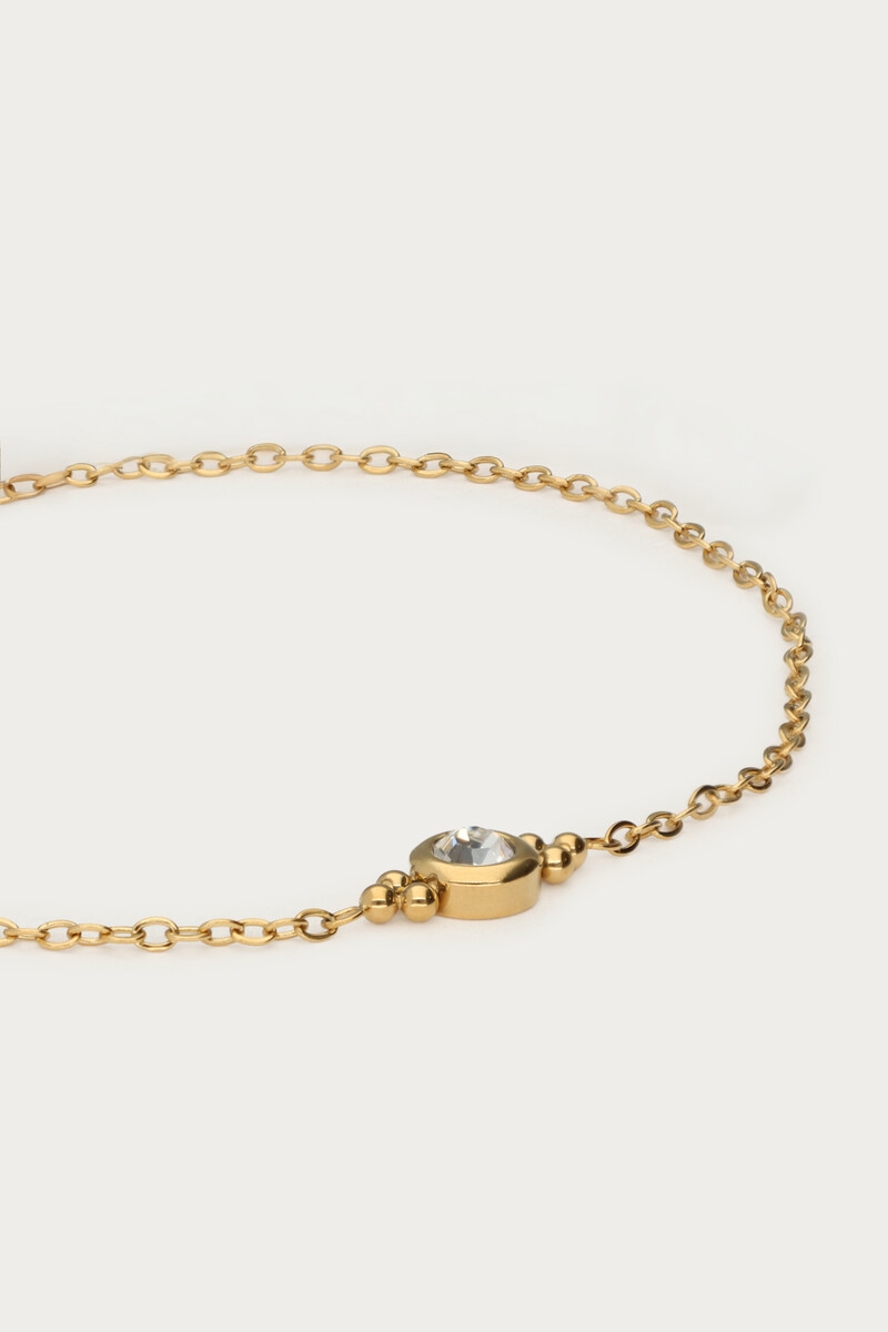 ARMBAND MET STRASS STEEN