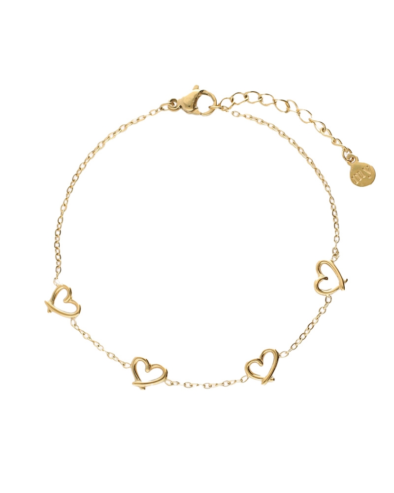 ARMBAND MET MINI OPEN HARTJES