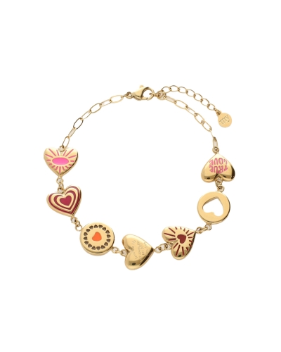 My Jewellery CANDY STATEMENT ARMBAND MET BEDELS GOUD