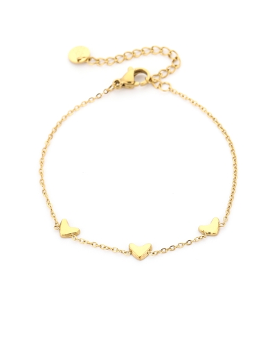 Gossip JE17993 ARMBAND DRIE HARTJES BOLD