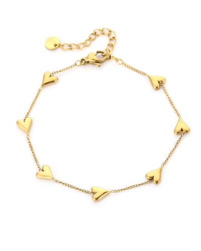 HARTJES ARMBAND GOUD