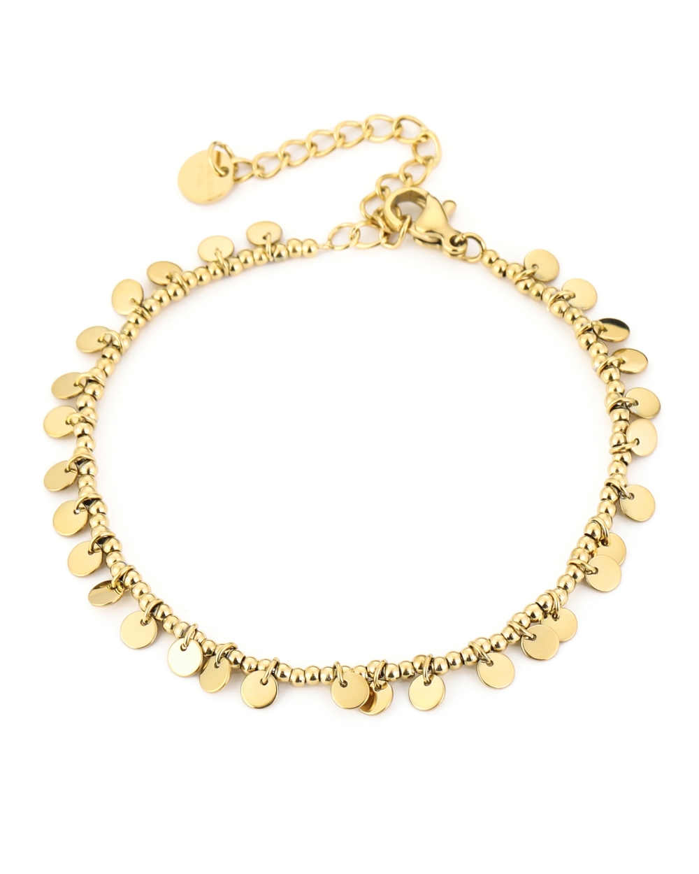 MUNTJES ARMBAND GOUD