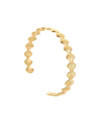 BANGLE SCHELPEN SMALL GOUD