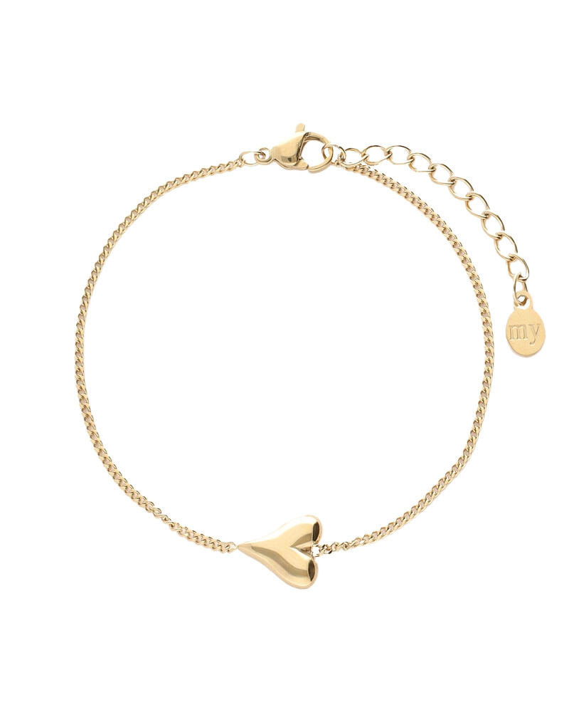 MINIMALISTISCHE ARMBAND MET HART