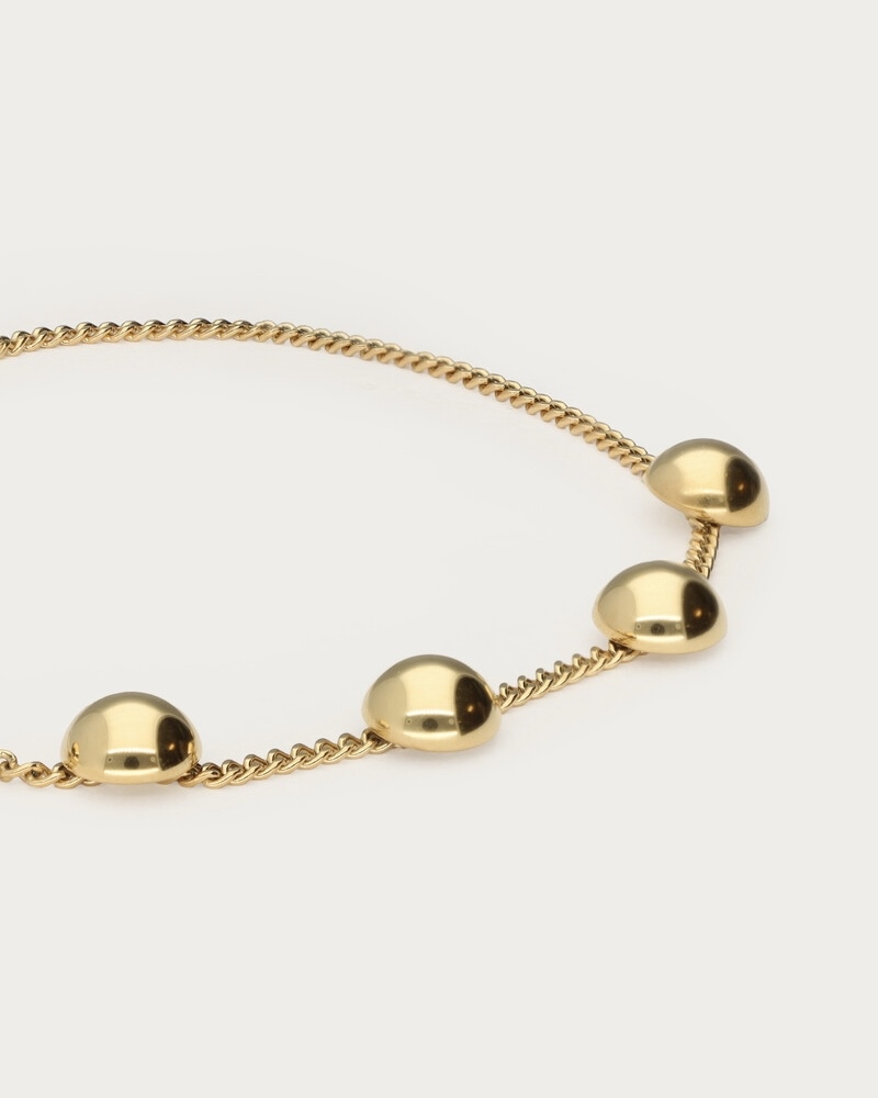 BOLD ARMBAND MET VIJF BOLLEN