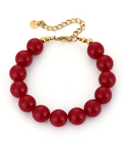 KRALENARMBAND ROOD