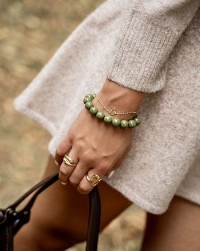 Gossip JE18615 ARMBAND MET BLOEM