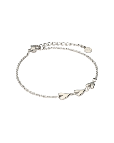 My Jewellery Bracelet 3 horizontal hearts MJ12127