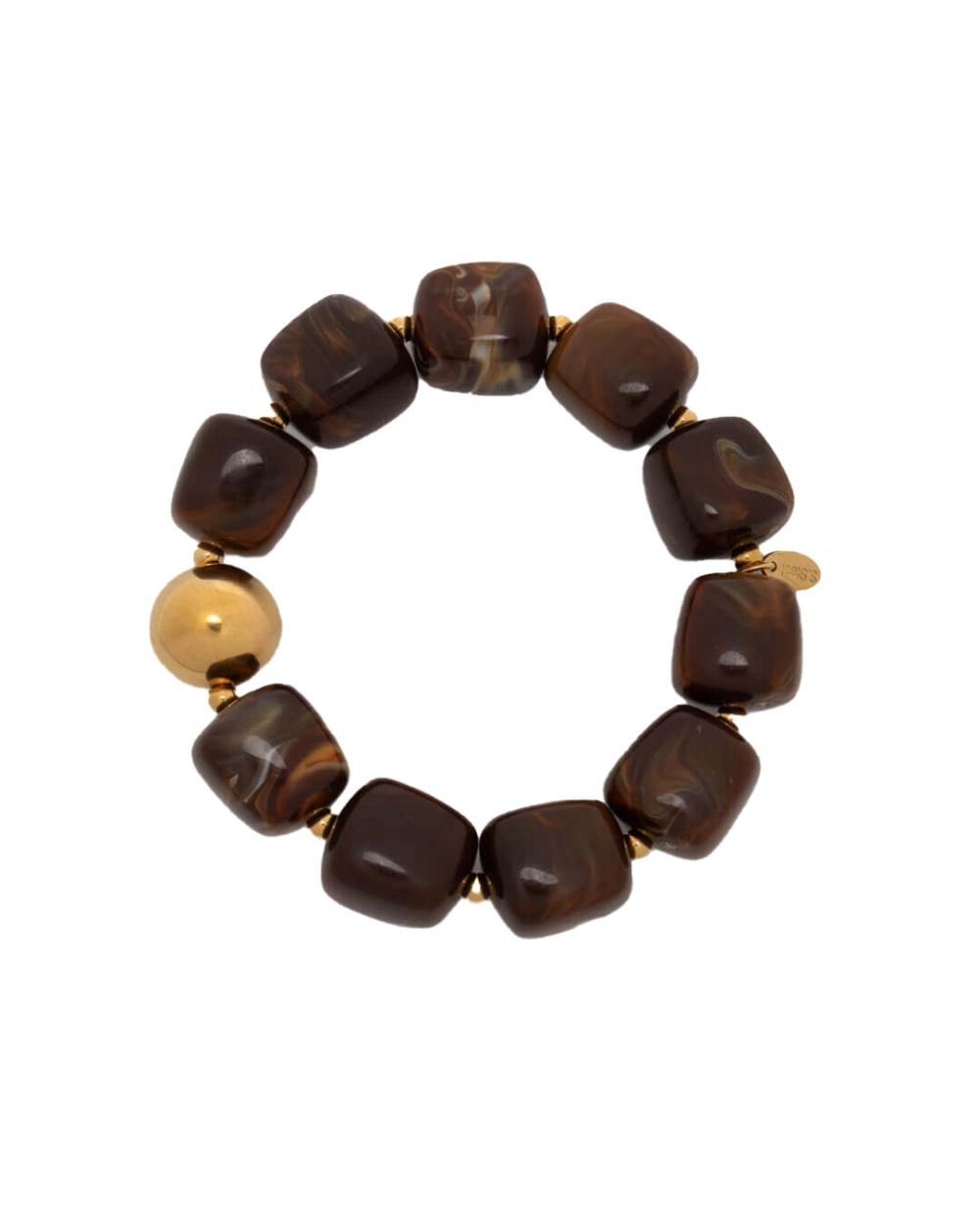 STATEMENT KRALENARMBAND BRUIN