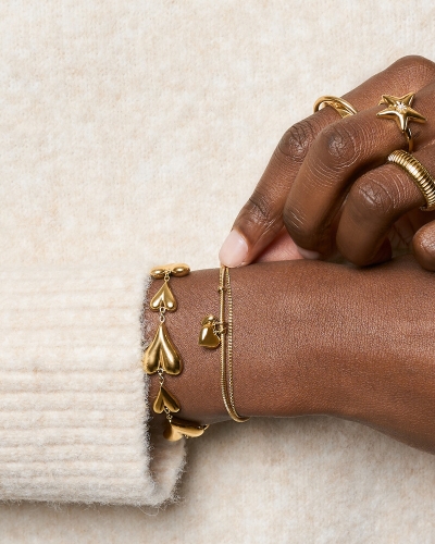 My Jewellery Bracelet small big hearts MJ14791