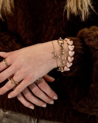 Gossip JE17988 ARMBAND MET STRIKJE