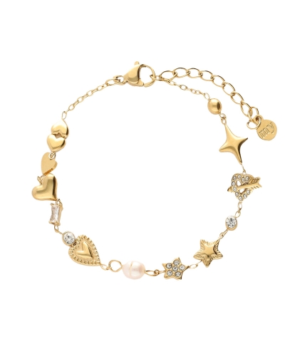 My Jewellery ARMBAND MET HARTJES EN STERREN 