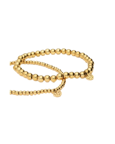 BOLD ARMBANDEN SET MET BUBBEL GOUD