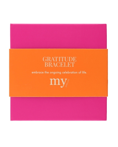 GRATITUDE DUBBELE ARMBAND HART EN KLAVER GOUD