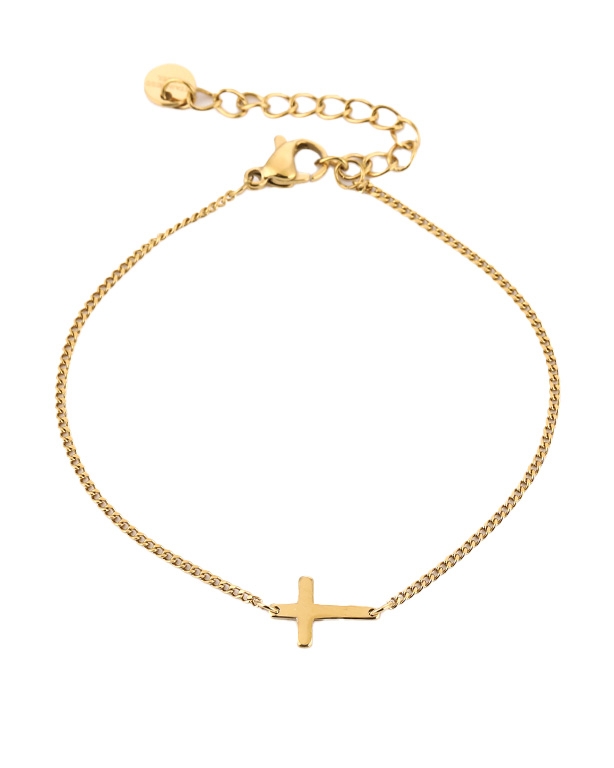 ARMBAND KRUISJE GOUD