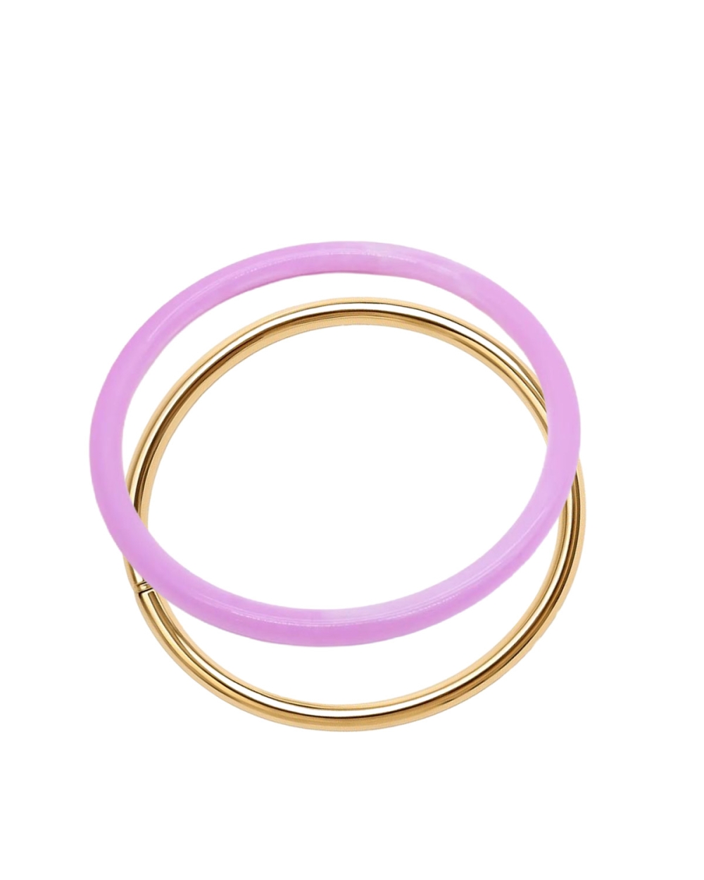 BANGLE SET LILA/GOUD | GOSSIP
