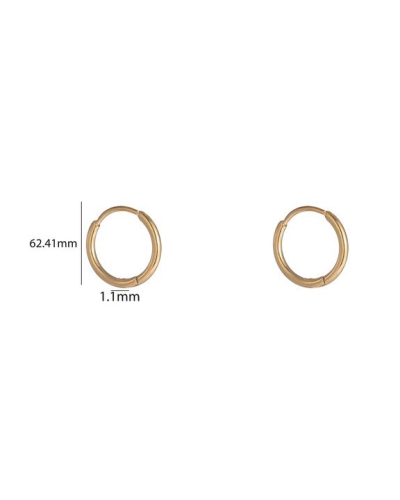 KLEINE OORRINGEN BASIC GOUD