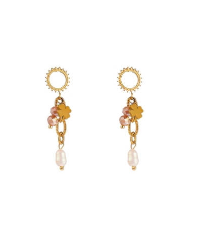 Day & Eve Stone Dangle Stud E61152-3