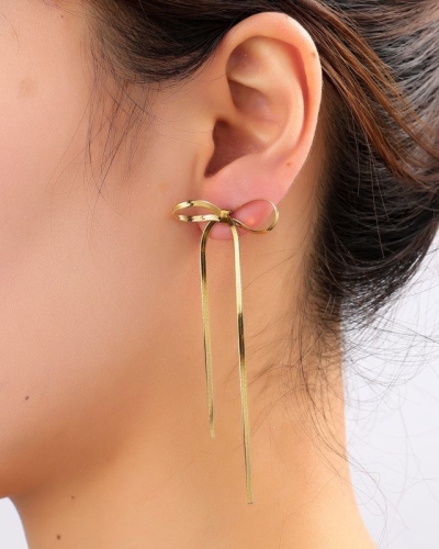 Day & Eve Fine Bow Stud E61193-2