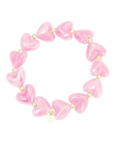 Gossip HARTJES ARMBAND LICHT ROZE 