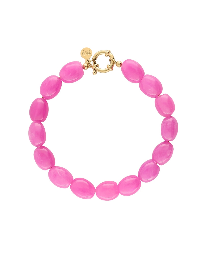 KRALENARMBAND ROZE