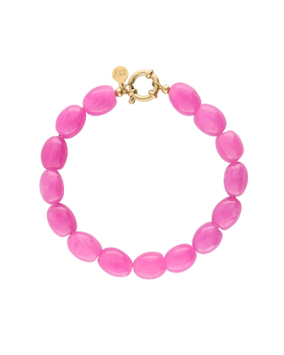KRALENARMBAND ROZE