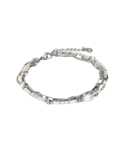 My Jewellery Bracelet triple pearl beads chain MJ16023