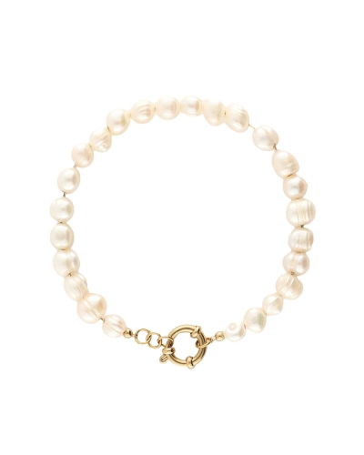 My Jewellery Bracelet pearls round clasp MJ16026
