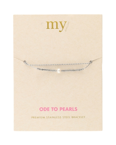 My Jewellery Bracelet dubble fine pearl MJ16016