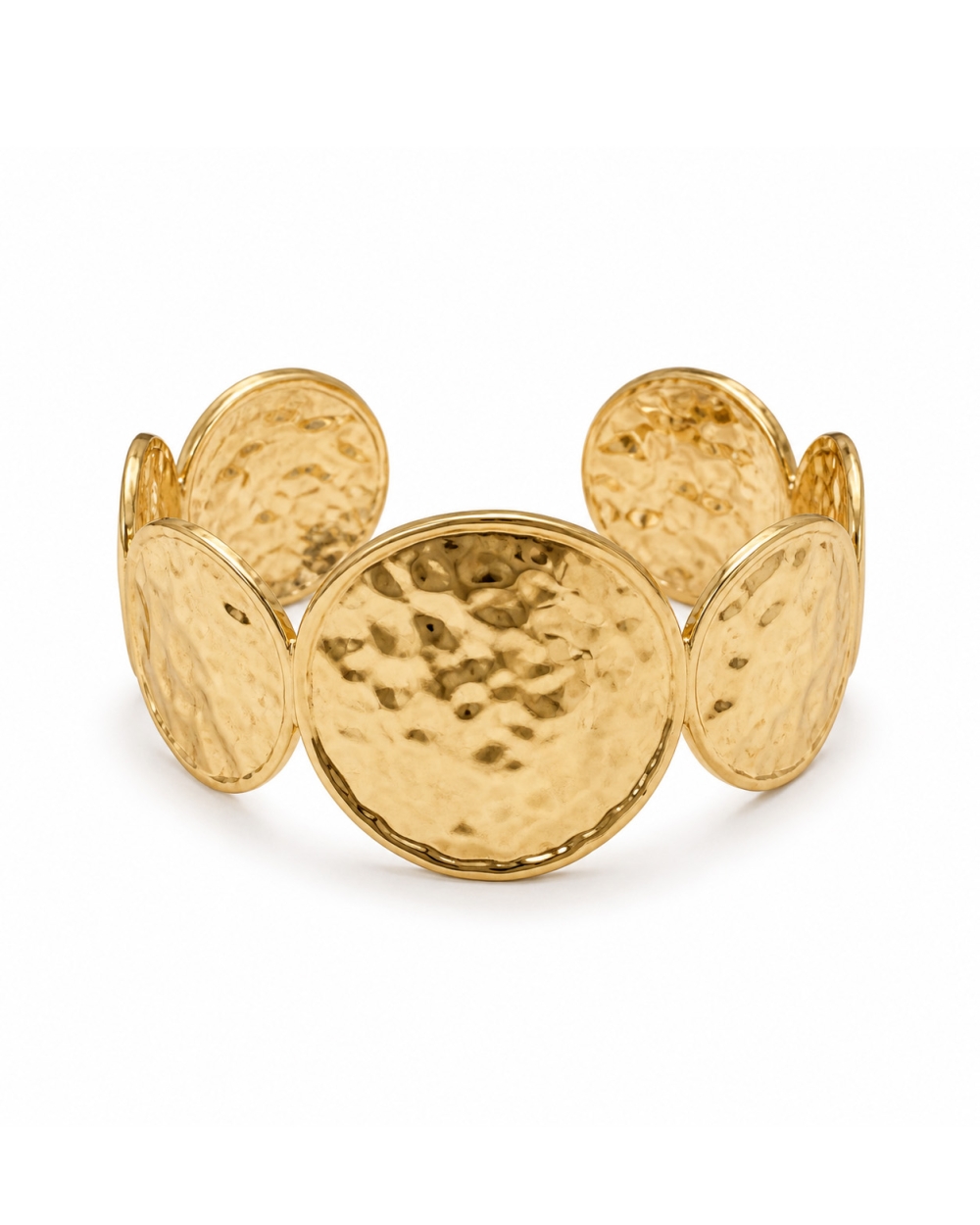 BOLD CIRCLE BANGLE GOUD