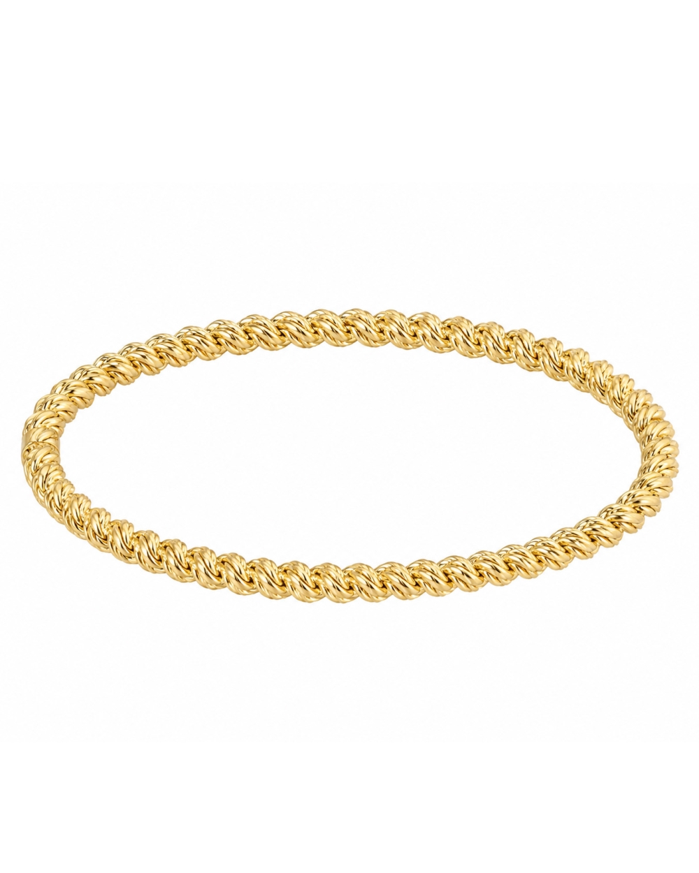BANGLE ROPE GOUD