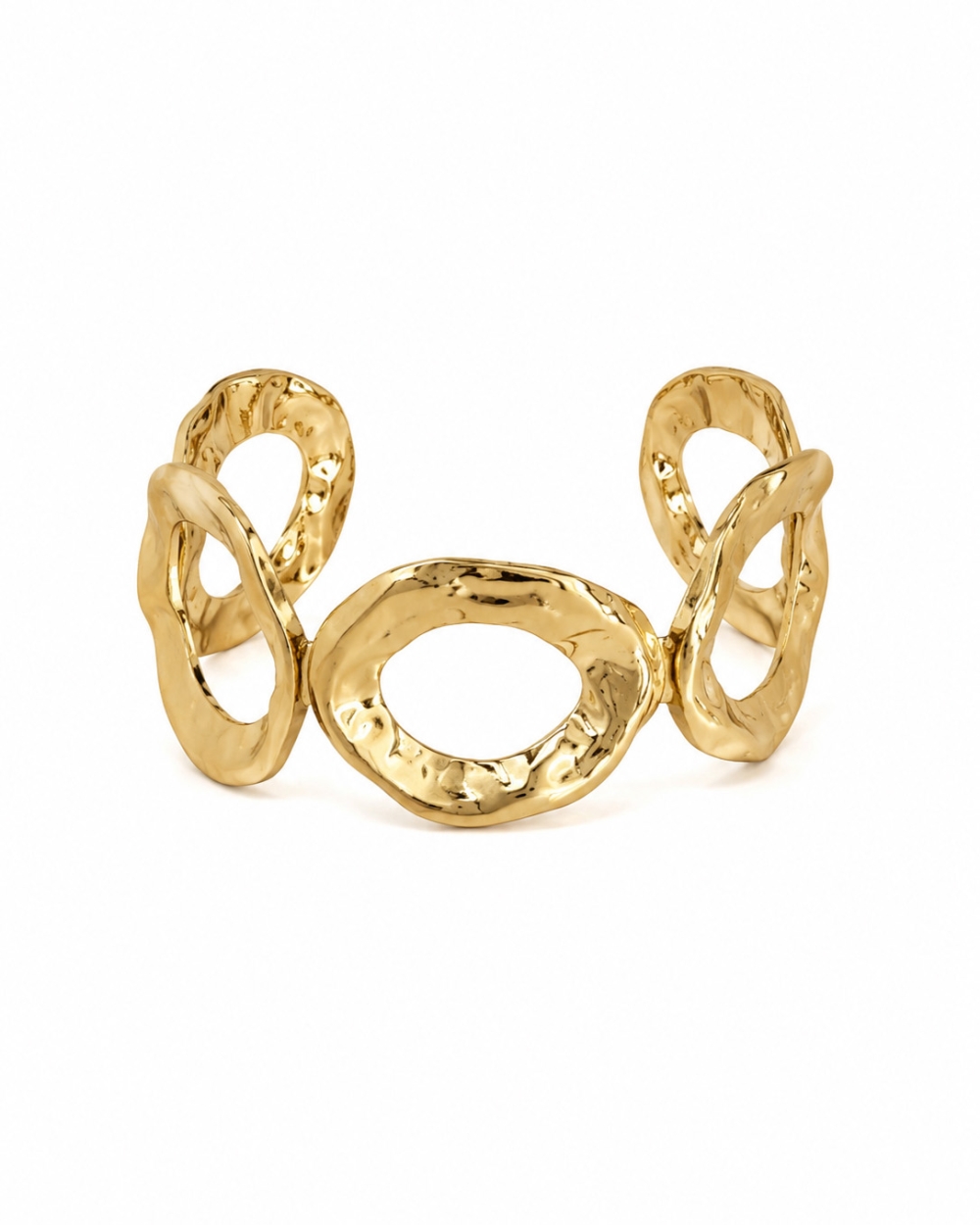 OPEN CIRCLE BANGLE GOUD