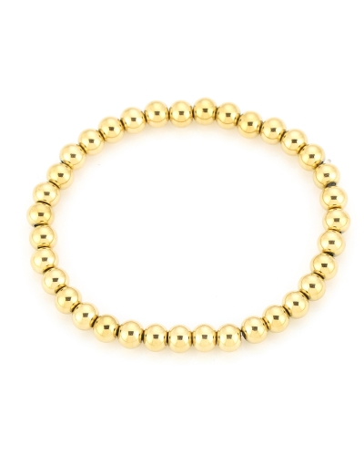 Gossip the Label I0019707B ARMBAND BOLLETJES GOUD 6MM