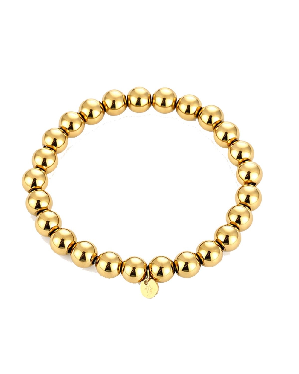 Gossip KRALEN ARMBAND 8MM Goud