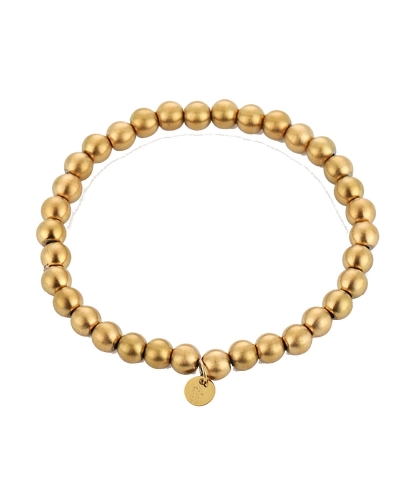 Gossip MATTE KRALEN ARMBAND SMALL Goud