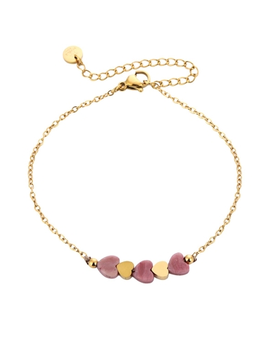 Gossip JE19270 ARMBAND HARTJES EN STEEN