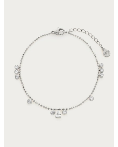 My Jewellery Bracelet dots teardrop strass MJ16974