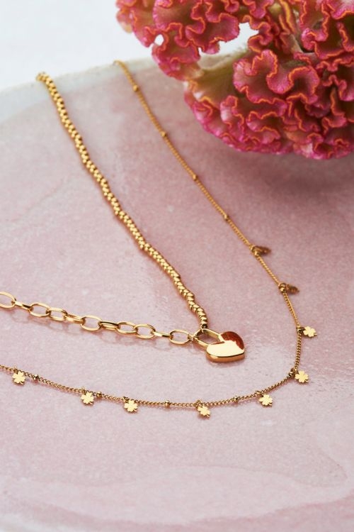 KETTING LUCKY CHARM KLAVERTJE 