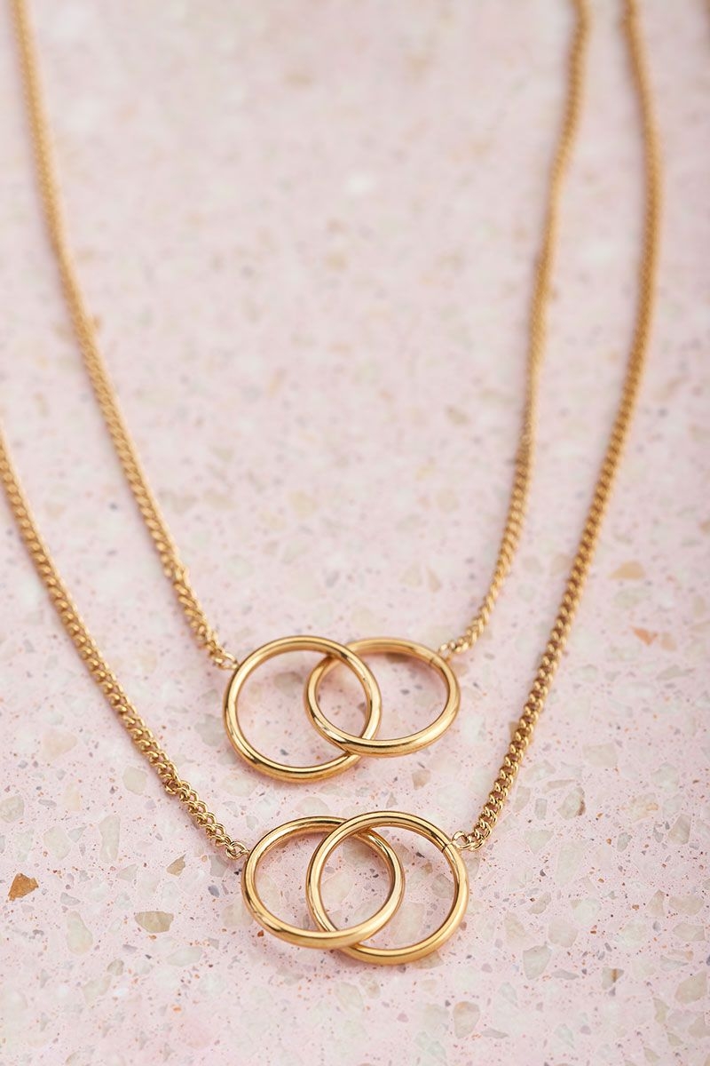 FOREVER CONNECTED KETTINGEN SET GOUD