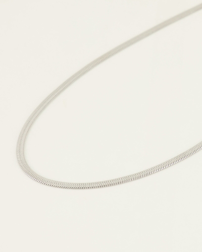 PLATTE SCHAKELKETTING