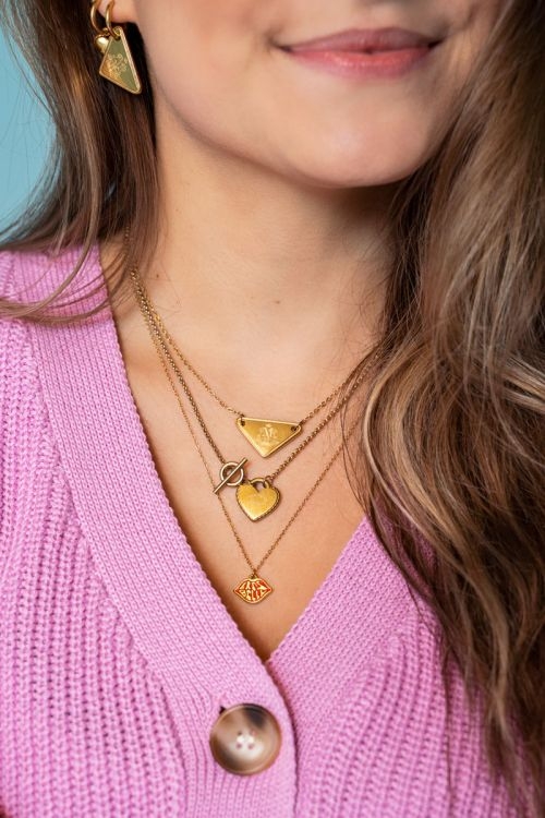 Candy couture ketting My Jewellery logo zilver