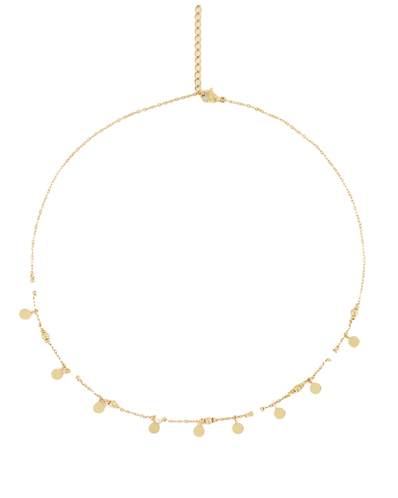 VINTAGE KETTING MET MUNTJES