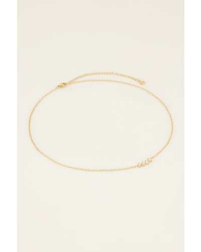 My Jewellery NECKLACE STONES GOUD