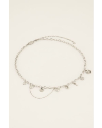 KETTING LOVE LIFE ZILVER