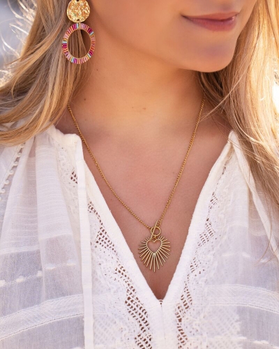 My Jewellery KETTING MET HART ZONNESTRAAL